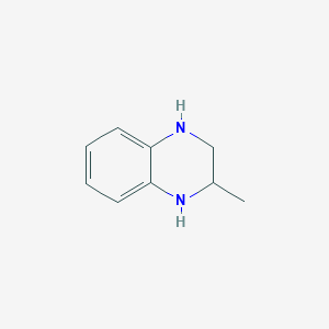 molecular formula C9H12N2 B1594992 2-Methyl-1,2,3,4-tetrahydroquinoxaline CAS No. 6640-55-7