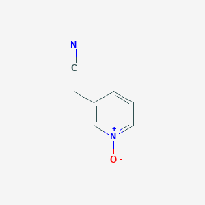 molecular formula C7H6N2O B1594993 3-(氰基甲基)吡啶-1-鎓-1-醇盐 CAS No. 6635-88-7
