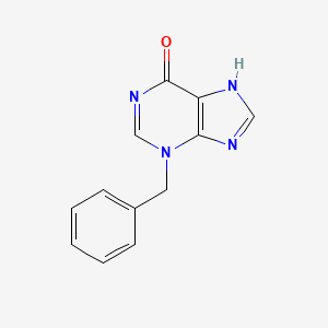 molecular formula C12H10N4O B1594994 3-Benzylhypoxanthine CAS No. 3649-39-6