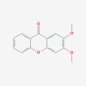molecular formula C15H12O4 B1594995 2,3-Dimethoxyxanthen-9-one CAS No. 42833-49-8