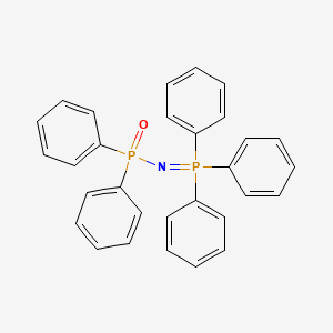 molecular formula C30H25NOP2 B1594996 Diphenylphosphorylimino(triphenyl)-$l^{5}-phosphane CAS No. 2156-69-6