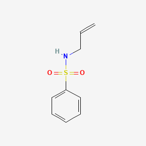molecular formula C9H11NO2S B1594997 n-烯丙基苯磺酰胺 CAS No. 50487-70-2