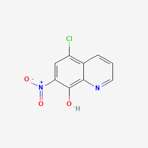 molecular formula C9H5ClN2O3 B1594999 5-氯-7-硝基喹啉-8-醇 CAS No. 18472-03-2