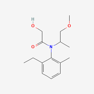 molecular formula C15H23NO3 B1595005 Metolachlor-2-hydroxy CAS No. 131068-72-9