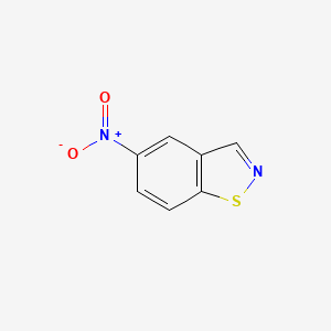 molecular formula C7H4N2O2S B1595011 5-Nitrobenzo[d]isothiazole CAS No. 60768-66-3