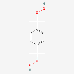 molecular formula C12H18O4 B1595014 1,4-bis(2-hydroperoxypropan-2-yl)benzene CAS No. 3159-98-6