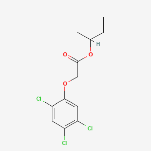 molecular formula C12H13Cl3O3 B1595028 butan-2-yl 2-(2,4,5-trichlorophenoxy)acetate CAS No. 61792-07-2