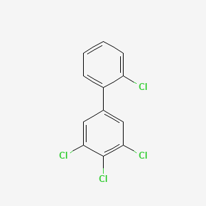 molecular formula C12H6Cl4 B1595031 2,3',4',5'-Tetrachlorobiphenyl CAS No. 70362-48-0