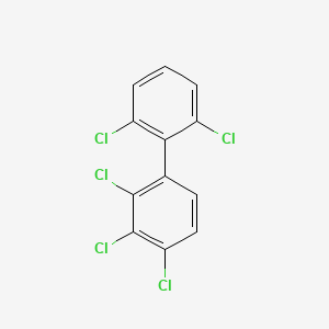 molecular formula C12H5Cl5 B1595033 2,2',3,4,6'-Pentachlorobiphenyl CAS No. 73575-57-2