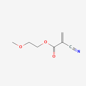 molecular formula C7H9NO3 B1595034 2-Methoxyethyl 2-cyanoacrylate CAS No. 27816-23-5