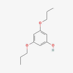 molecular formula C12H18O3 B1595036 3,5-Dipropoxyphenol CAS No. 28334-99-8