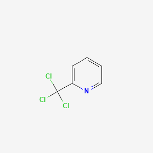 molecular formula C6H4Cl3N B1595038 2-(Trichloromethyl)pyridine CAS No. 4377-37-1