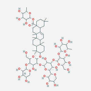 molecular formula C69H112O33 B159504 Mimonoside A CAS No. 135754-97-1
