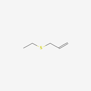 molecular formula C5H10S B1595040 Allyl ethyl sulfide CAS No. 5296-62-8
