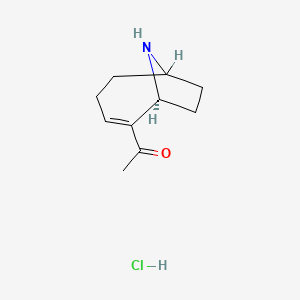 molecular formula C10H16ClNO B1595043 Anatoxin A hydrochloride CAS No. 64314-16-5