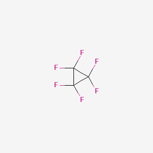 molecular formula C3F6 B1595044 Hexafluorocyclopropane CAS No. 931-91-9