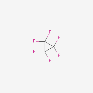 molecular formula C3F6 B1595044 Perfluorocyclopropane CAS No. 931-91-9