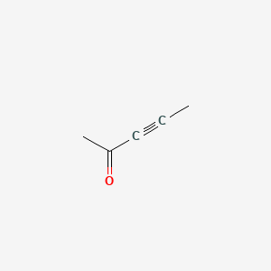 molecular formula C5H6O B1595052 Pent-3-yn-2-one CAS No. 7299-55-0