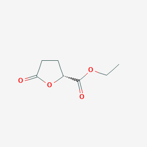 molecular formula C7H10O4 B1595061 (R)-(-)-gamma-Ethoxycarbonyl-gamma-butyrolactone CAS No. 33019-03-3