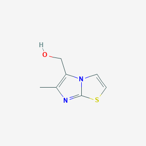 molecular formula C7H8N2OS B1595064 {6-Methylimidazo[2,1-b][1,3]thiazol-5-yl}methanol CAS No. 76919-40-9