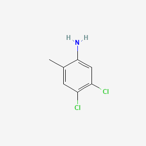 molecular formula C7H7Cl2N B1595065 4,5-Dichloro-2-methylaniline CAS No. 2387-08-8