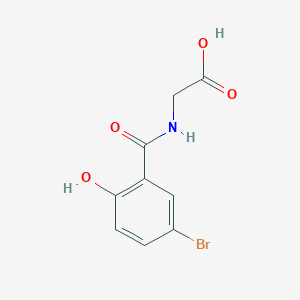 5-Bromo-2-hydroxyhippuric acid