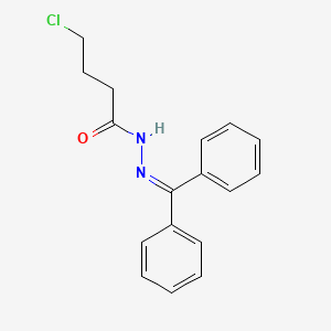4-Chloro-N'-(diphenylmethylene)butanehydrazide