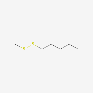 B1595109 Amyl methyl disulfide CAS No. 72437-68-4