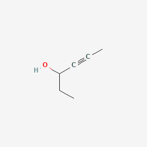 molecular formula C6H10O B1595117 4-Hexyn-3-ol CAS No. 20739-59-7