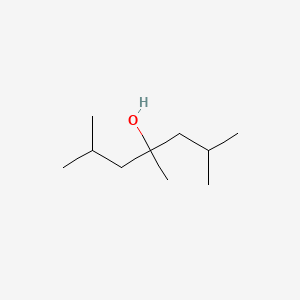 molecular formula C10H22O B1595123 2,4,6-Trimethyl-4-heptanol CAS No. 60836-07-9