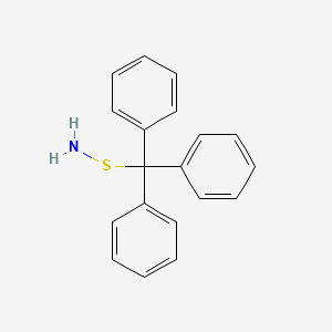 molecular formula C19H17NS B1595139 Triphenylmethanesulfenamide CAS No. 38499-08-0