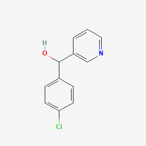 molecular formula C12H10ClNO B1595141 (4-Chlorophenyl)(pyridin-3-yl)methanol CAS No. 68885-32-5