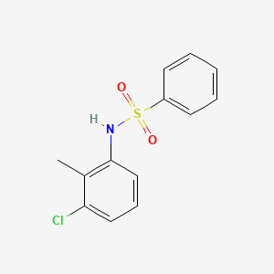 N-(3-chloro-2-methylphenyl)benzenesulfonamide