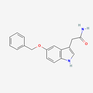 5-Benzyloxyindole-3-acetamide