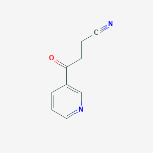 molecular formula C9H8N2O B1595165 4-Oxo-4-(pyridin-3-yl)butanenitrile CAS No. 36740-10-0