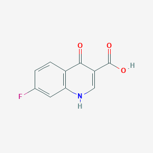 7-Fluoro-4-hydroxyquinoline-3-carboxylic acid