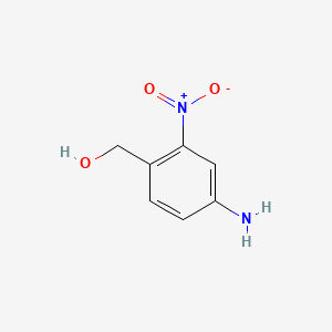 molecular formula C7H8N2O3 B1595186 4-Amino-2-nitrobenzyl alcohol CAS No. 22996-17-4