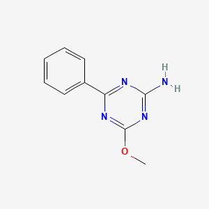 4-Methoxy-6-phenyl-1,3,5-triazin-2-amine