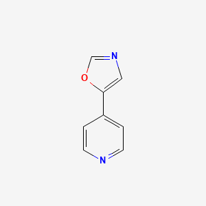5-(4-Pyridyl)-1,3-oxazole