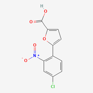 5-(4-Chloro-2-nitrophenyl)furan-2-carboxylic acid