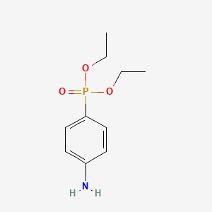 molecular formula C10H16NO3P B1595203 Diethyl (4-aminophenyl)phosphonate CAS No. 42822-57-1