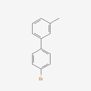 molecular formula C13H11B B1595217 4'-Bromo-3-methylbiphenyl CAS No. 56961-07-0