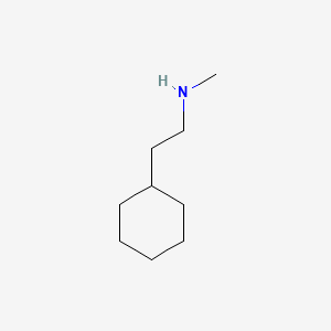 molecular formula C9H19N B1595218 2-cyclohexyl-N-methylethanamine CAS No. 62141-38-2