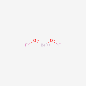 molecular formula BeF2O2 B1595220 Beryllium;dihypofluorite CAS No. 63990-88-5