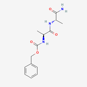 molecular formula C14H19N3O4 B1595228 Z-ALA-ALA-NH2 CAS No. 50444-54-7