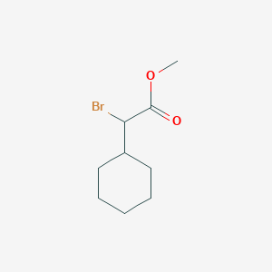molecular formula C9H15BrO2 B1595229 Methyl 2-bromo-2-cyclohexylacetate CAS No. 58851-63-1
