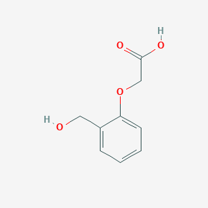 molecular formula C9H10O4 B1595233 (2-Hydroxymethyl-phenoxy)-acetic acid CAS No. 97388-49-3