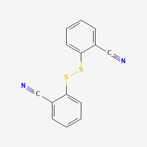 molecular formula C14H8N2S2 B1595236 2,2'-Dithiobis(benzonitrile) CAS No. 33174-74-2