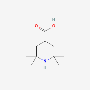 molecular formula C10H19NO2 B1595264 2,2,6,6-Tetramethylpiperidine-4-carboxylic acid CAS No. 65728-19-0