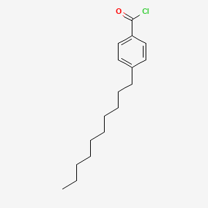 molecular formula C17H25ClO B1595267 4-Decylbenzoyl chloride CAS No. 54256-43-8
